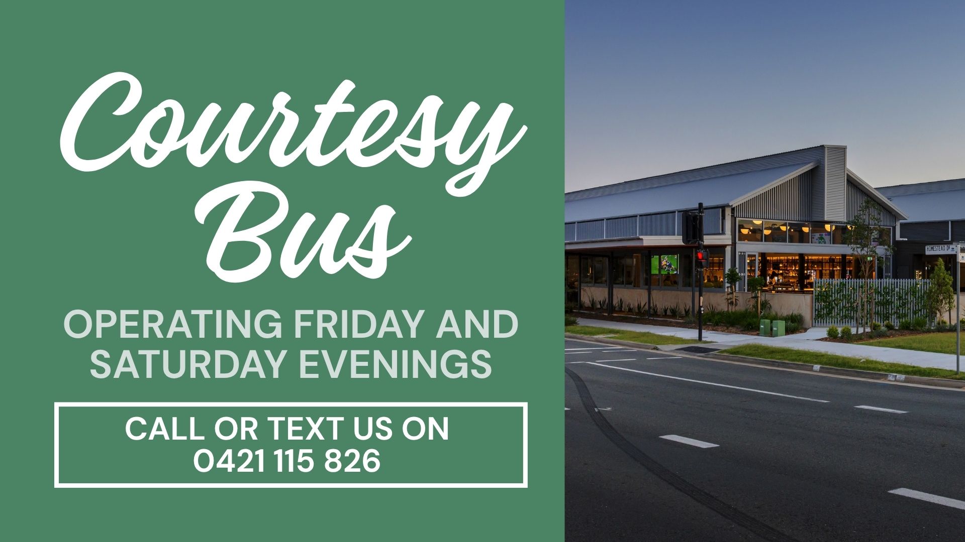 COURTESY BUS